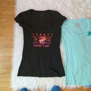 Zorbaz Small V Neck T Shirts (4)