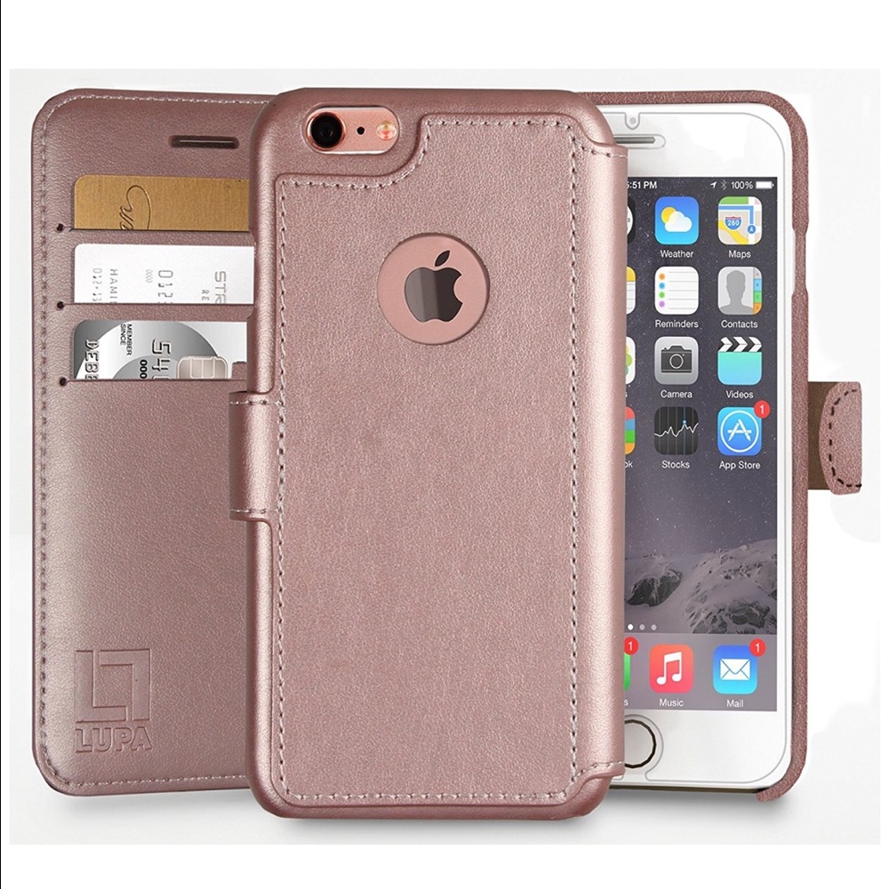 NWOT- LUPA

iPhone 6, 6s Wallet Case,