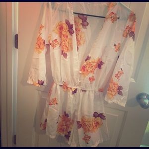 Floral romper