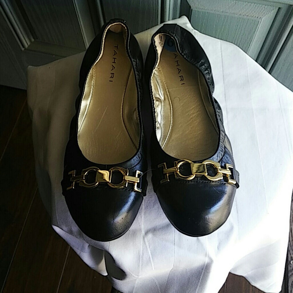 Tahari ballet flats