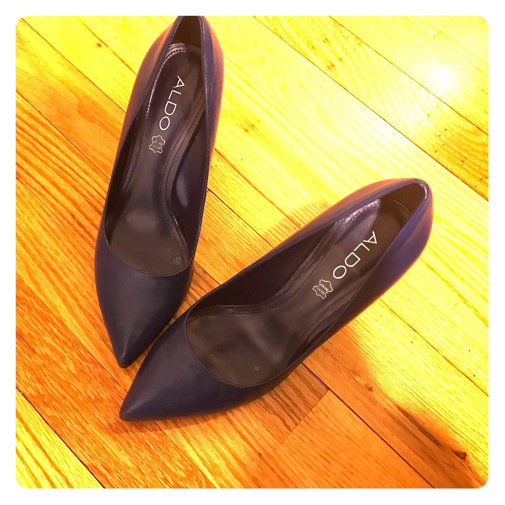Blue Aldo Pumps