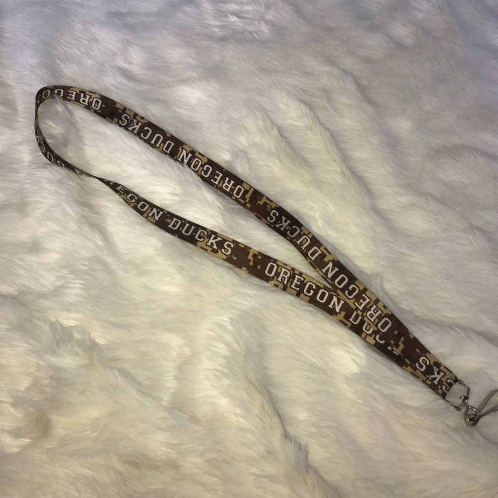 University of Oregon lanyard