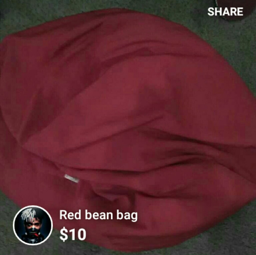 Red bean bag