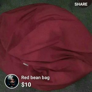 Red bean bag