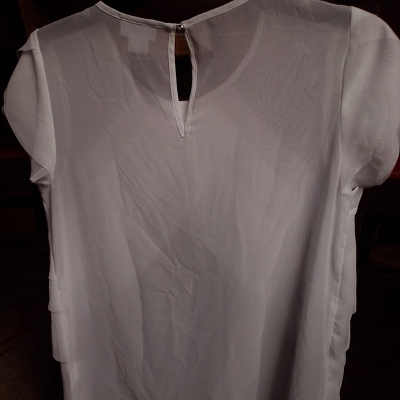 * 3 for 15-Liz Claiborne white top small tall - Picture 3 of 5