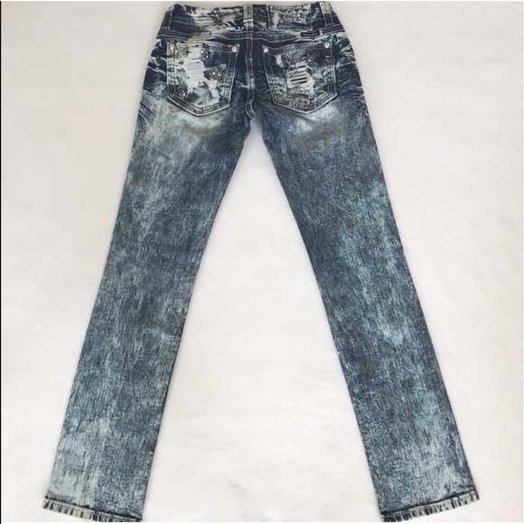 Last one Sz 24🌹Miss me straight leg jeans - Picture 4 of 6