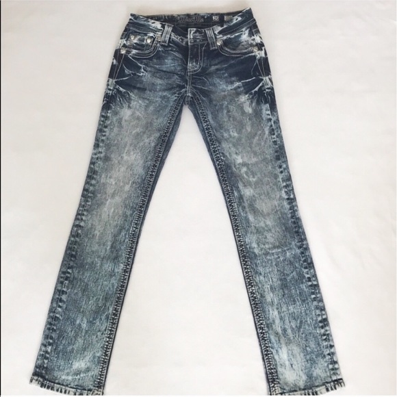 Last one Sz 24🌹Miss me straight leg jeans - Picture 5 of 6