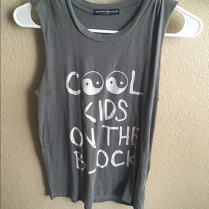 brandy melville muscle top