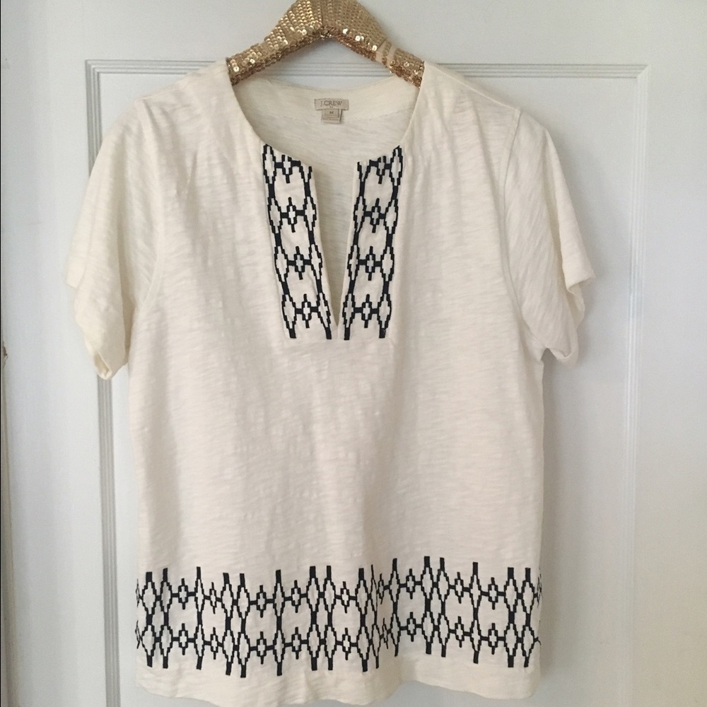 J Crew medium Aztec themed sweater