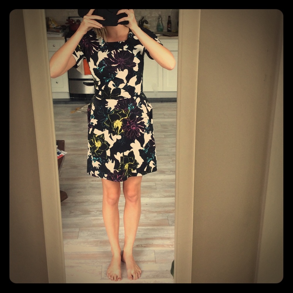 French connection black dress