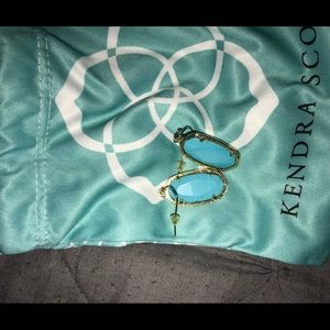 kendra scott dani gold earrings