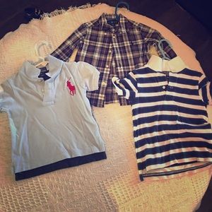 Toddler boys polo shirts