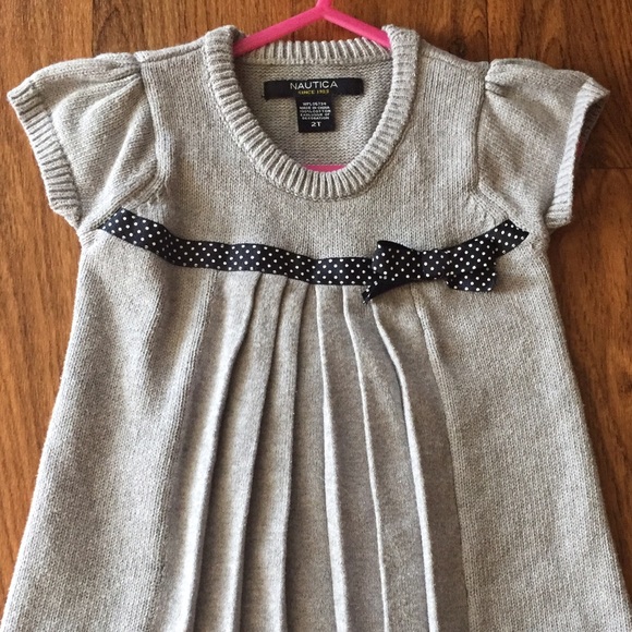 Nautica Other - NWOT Nautica grey sailor-inspired dress