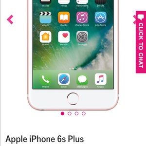 I phone 6s plus ROSE GOLD METRO PCS 600