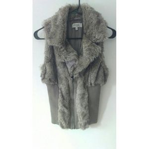 Fuzzy vest