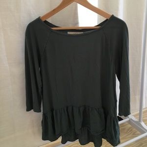 Green Loft blouse