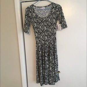 BNWT LuLaRoe Nicole dress, xxs