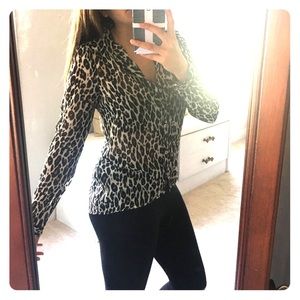 Cheetah blouse