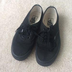 black vans