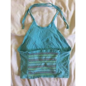 Halter crop top