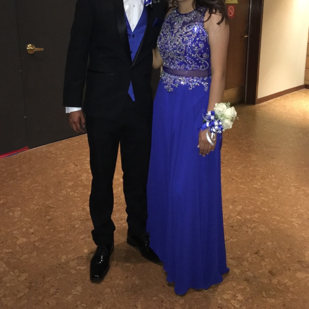 💙Royal Blue prom dress