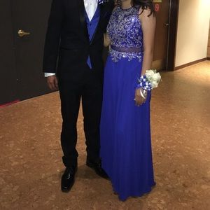 💙Royal Blue prom dress