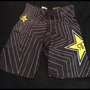 Men's rockstar energy drink board shorts
