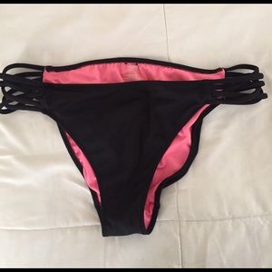 Full black bikini bottom