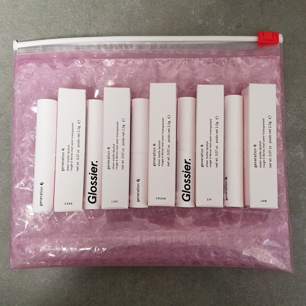 Glossier Generation G sheer matte lipstick ??