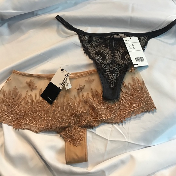 Chantelle Other - NWT Chantelle szM (2) Panty Bundle