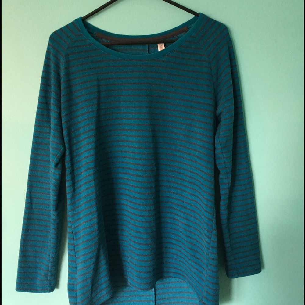 Fleece pajama shirt
