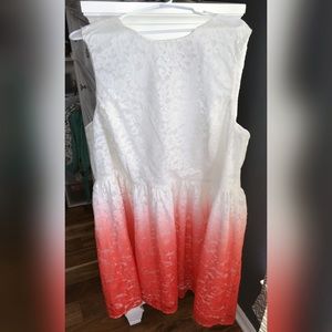 Lace ombré dress size US 20