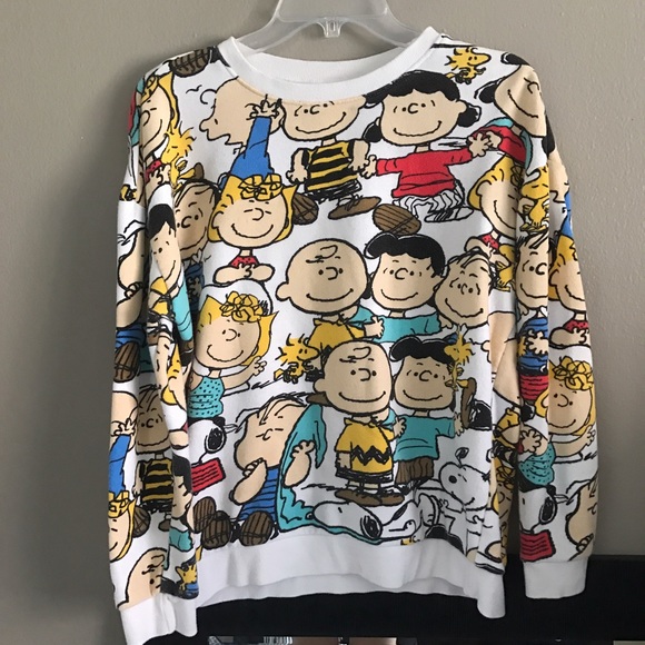 peanuts sweatshirt forever 21
