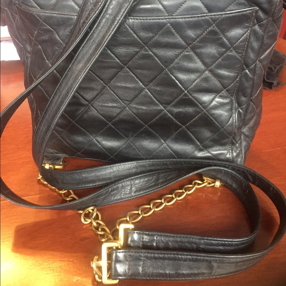 Too late! SOLD! Authentic CHANEL BACKPACK - Picture 2 of 8