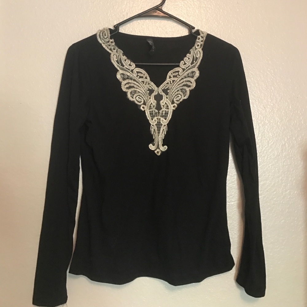 Long sleeve blouse