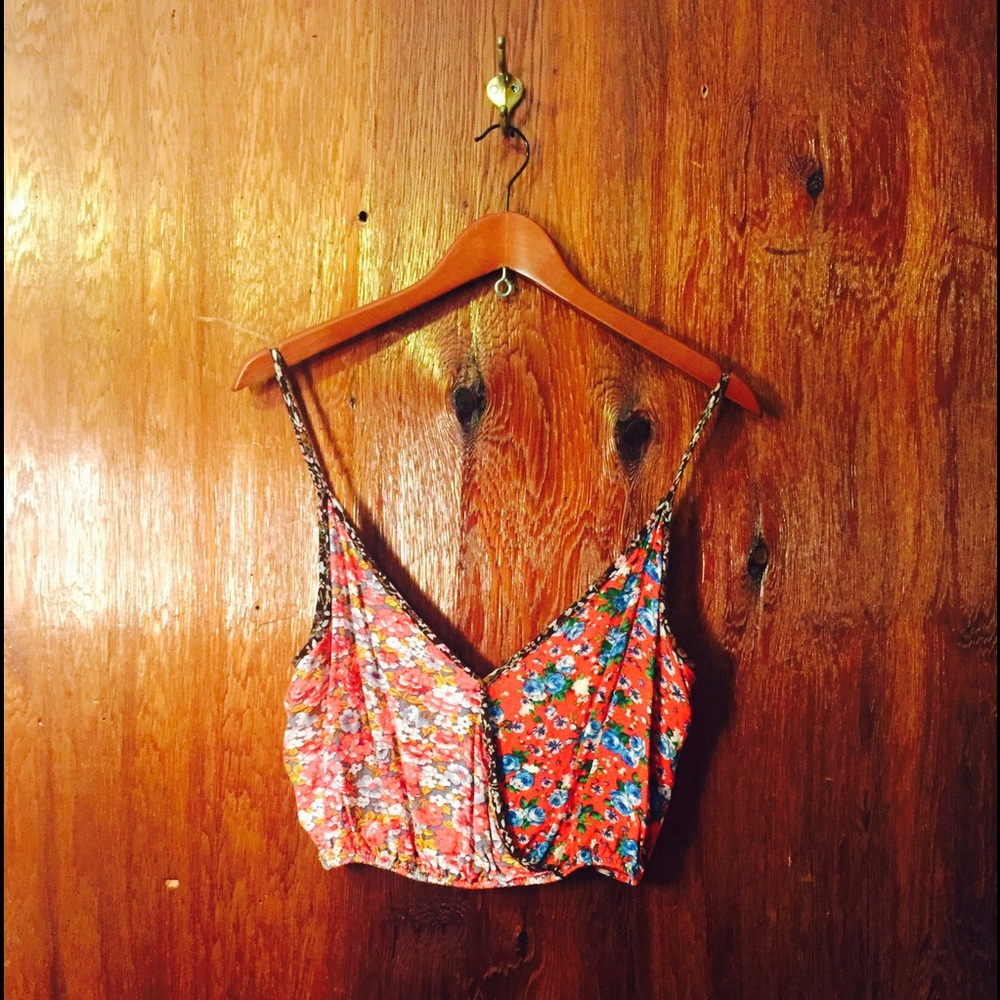 Urban Renewal. Floral Crop Top / Tank.
