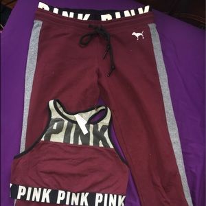 PINK Victoria's Secret gym set