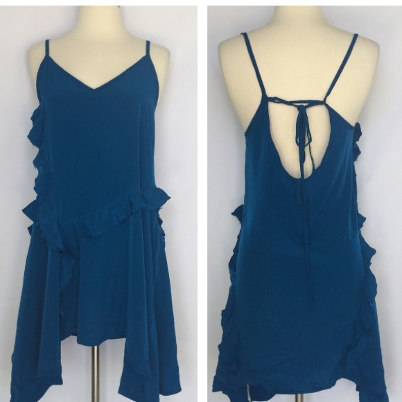 Free People Dresses & Skirts - Intimately Free People blue asymmetrical dress
