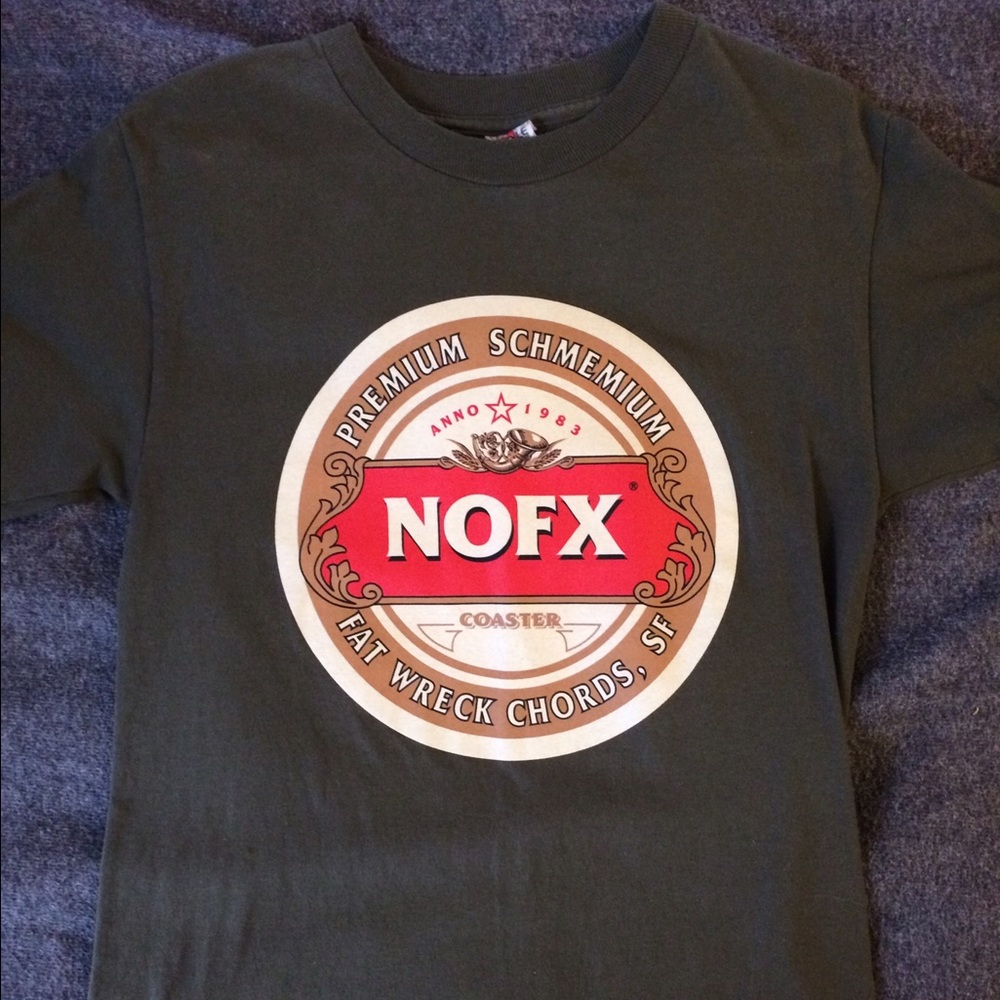 Dark green NOFX t shirt