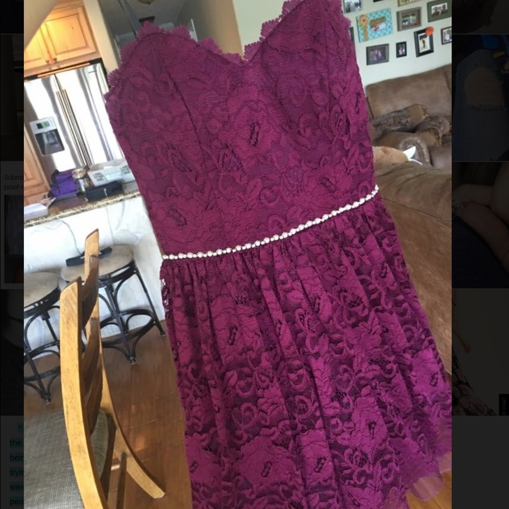 Homecoming dress.