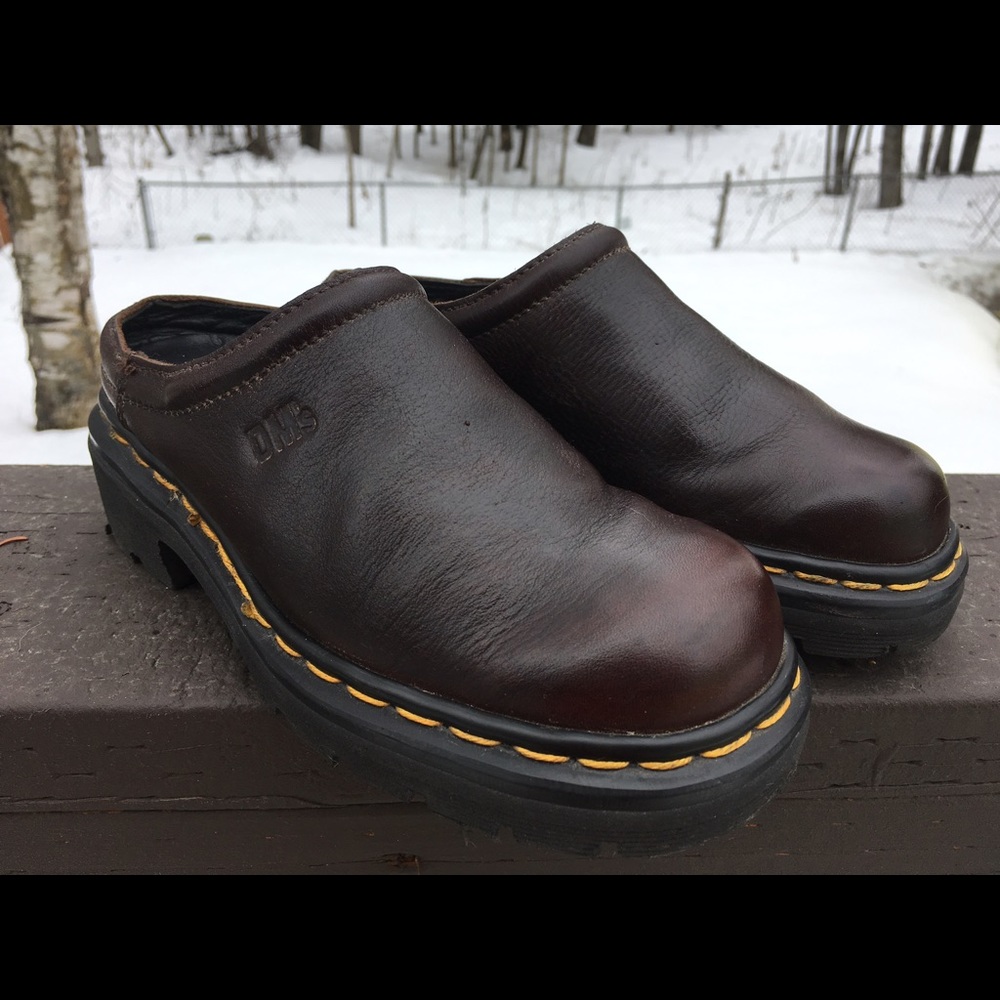Vintage Dr. Martens mules- Made in England!