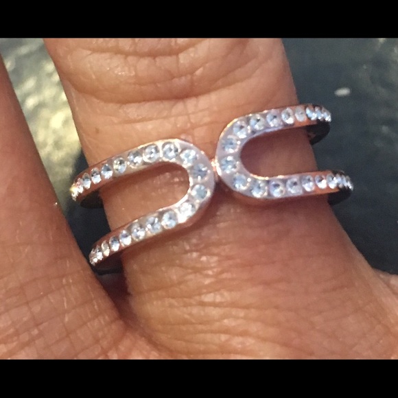 Coach Jewelry - Coach Double Link Wrap Ring