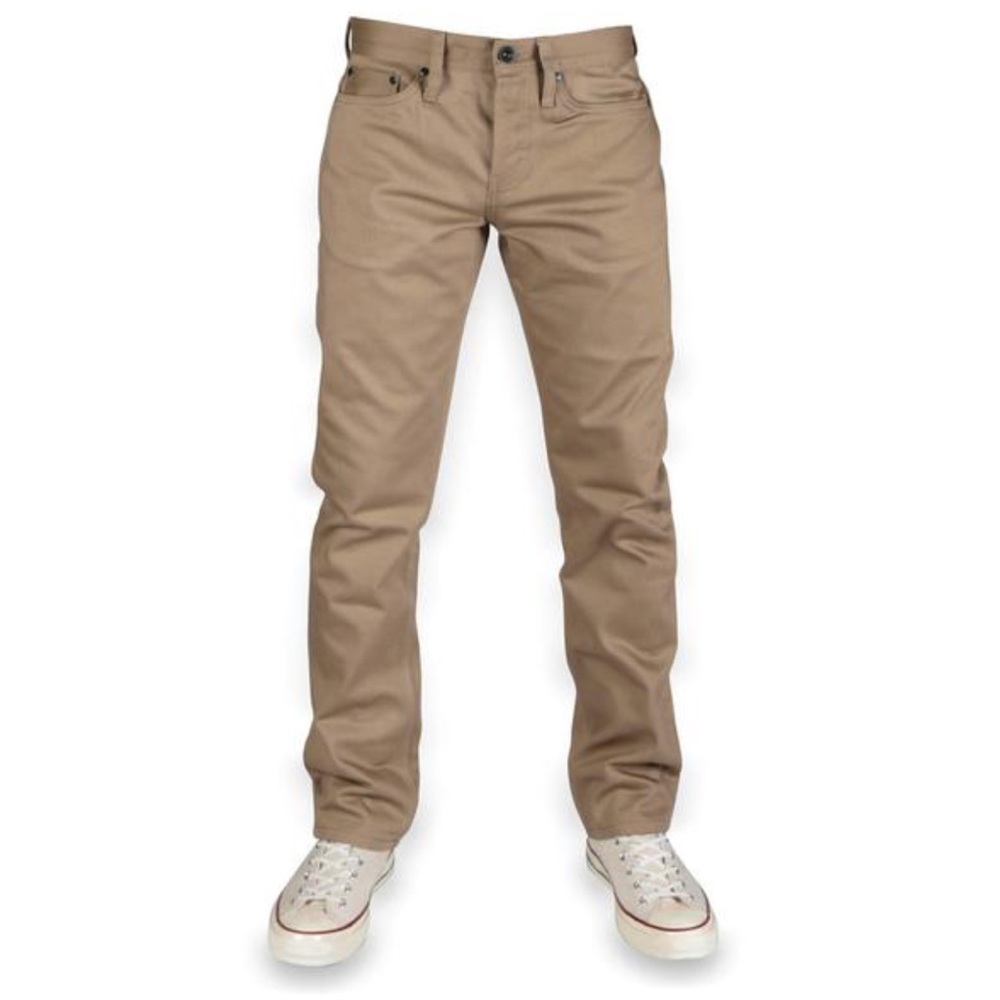 NWT Unbranded salvage beige jeans. Naked And Famou