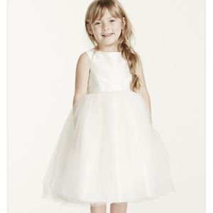 David's Bridal Flower Girl Dress