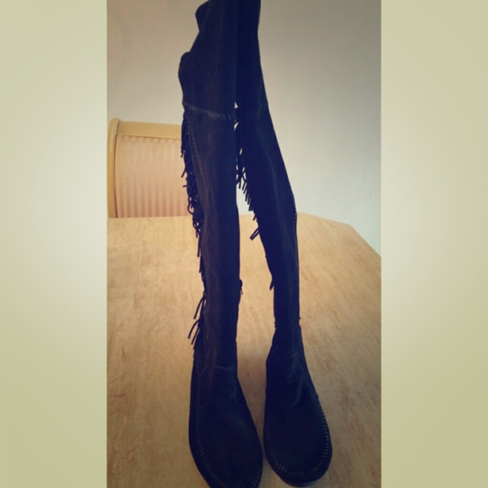 Minnetonka Over the Knee Moccasin boots