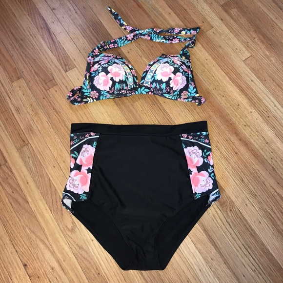 Other - High Waist Bathing Suit