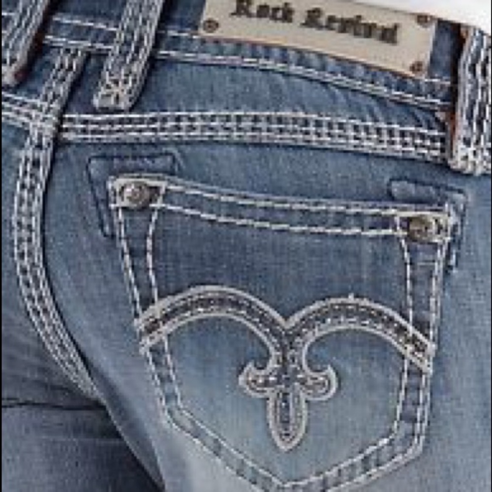 Rock Revival Alanis Boot Cut Jeans Size 26