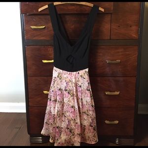 Pretty floral party dress
