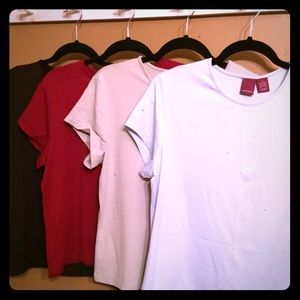 Lot of 4 stretch shirts