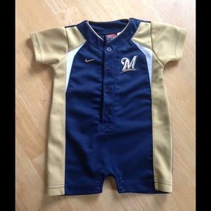Milwaukee Brewers 12 month romper